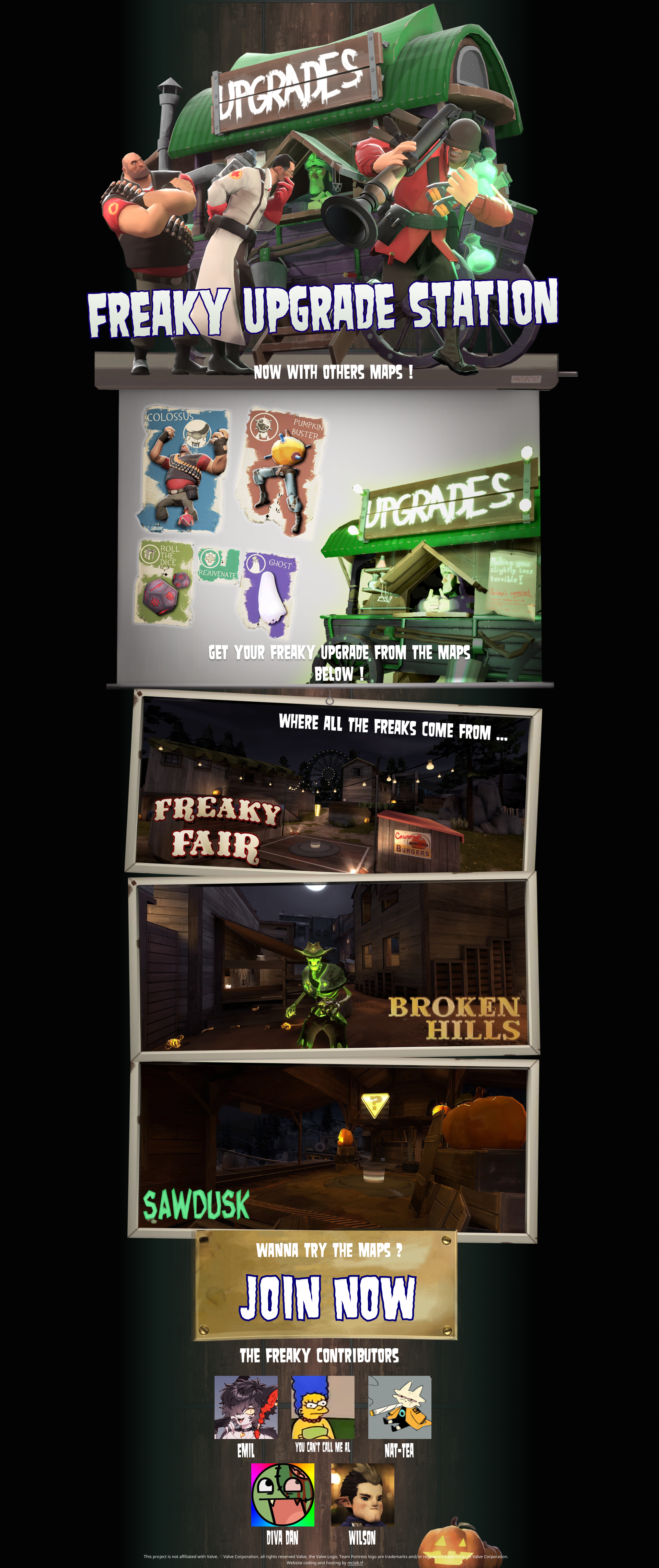 Freaky Upgrade Station promotional image